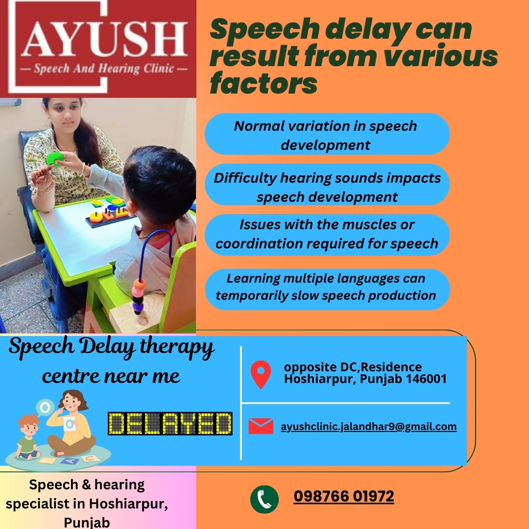 Does your child also have these symptoms at home along with speech delay?